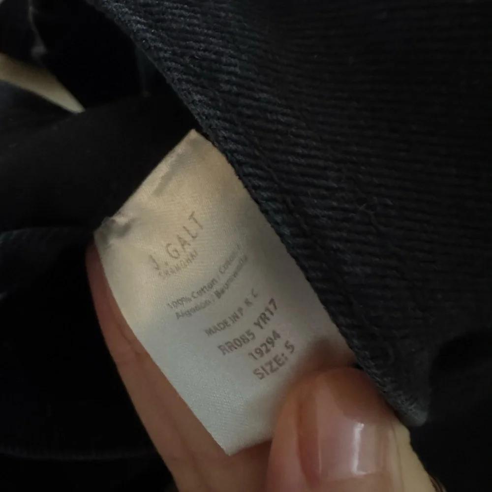 Brandy Melville John Galt Hayley Overalls  Baggy Black Denim Small - Picture 4 of 8